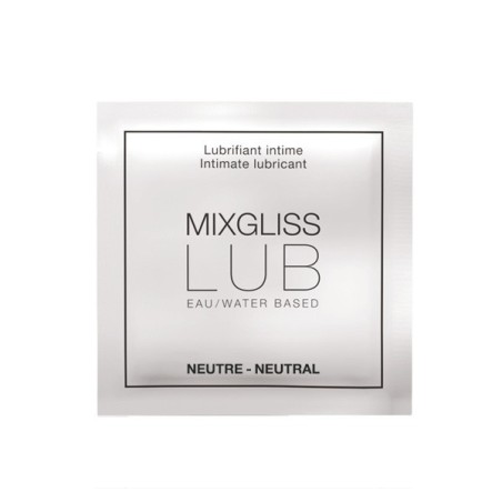 LUBRIFICANTE MONODOSE MIXGLISS EAU NATURE - 4 ML
