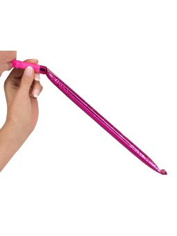 VIBRATORE CON ROTAZIONE E STIMOLAZIONE \"FANCY\" VIOLA