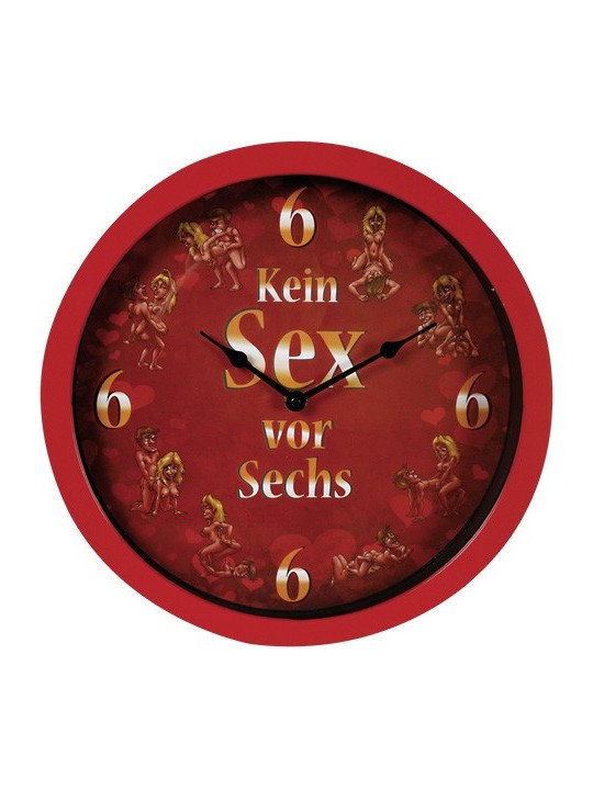 OROLOGIO DA MURO CON POSIZIONI SEXY PER OGNI ORA
