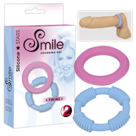 SET 2 ANELLI FALLICI SWEET SMILE TWINS