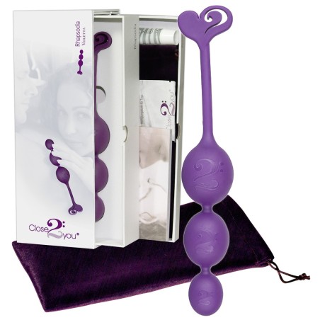 VIBRATORE A SFERE RHAPSODIA VIOLA