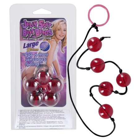 SFERE DEL PIACERE JELLY SOFT BEADS ROSSE