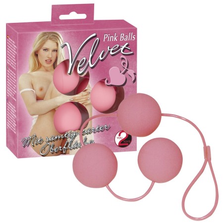 SFERE DEL PIACERE VELVET ROSA
