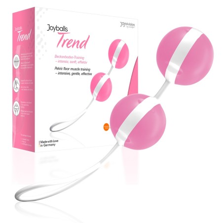 PALLINE DELLAMORE IN SILICONE MEDICALE \JOYBALLS TREND\ ROSA