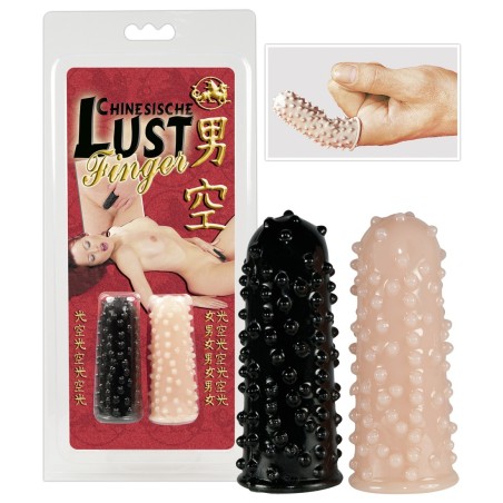 SET 2 GUAINE DA DITO PER AUTOEROTISMO LUST FINGER