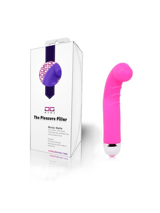 VIBRATORE PUNTO G \"PLEASURE PILLAR\" ROSA