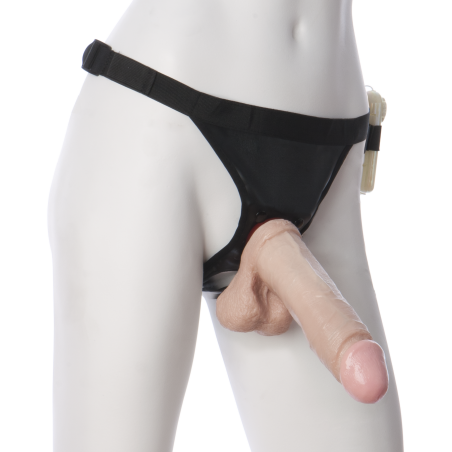 FALLO VIBRANTE INDOSSABILE REALISTICO DOC JOHNSON VIBRO - 20 CM