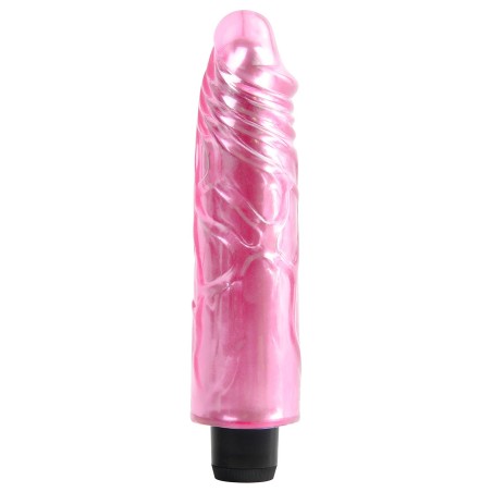 VIBRATORE REALISTICO PIPEDREAM JELLY GEMS NO. 2 ROSA - 16.5 CM