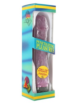 VIBRATORE REALISTICO \"JELLY LAVENDER\" - 20 CM