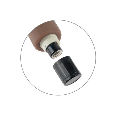 VIBRATORE REALISTICO REAL FEEL LIFELIKE 10 BROWN - 25 CM