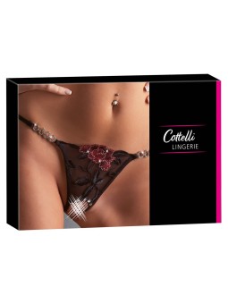COMPLETO INTIMO PASSION WOMAN "TONYA" CORSETTO NERO