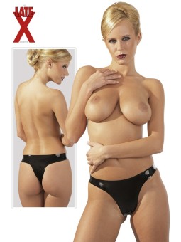 COMPLETO INTIMO CASMIR "LAUREN" CORSETTO NERO