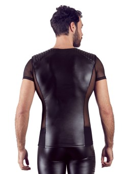 CORSETTO VITTORIANO IN PELLE NERA
