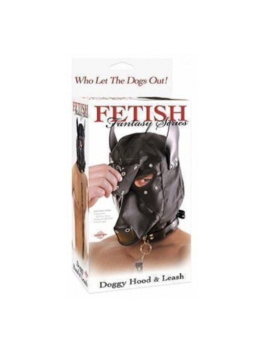MASCHERA FETISH FANTASY "CANE LUPO" NERO